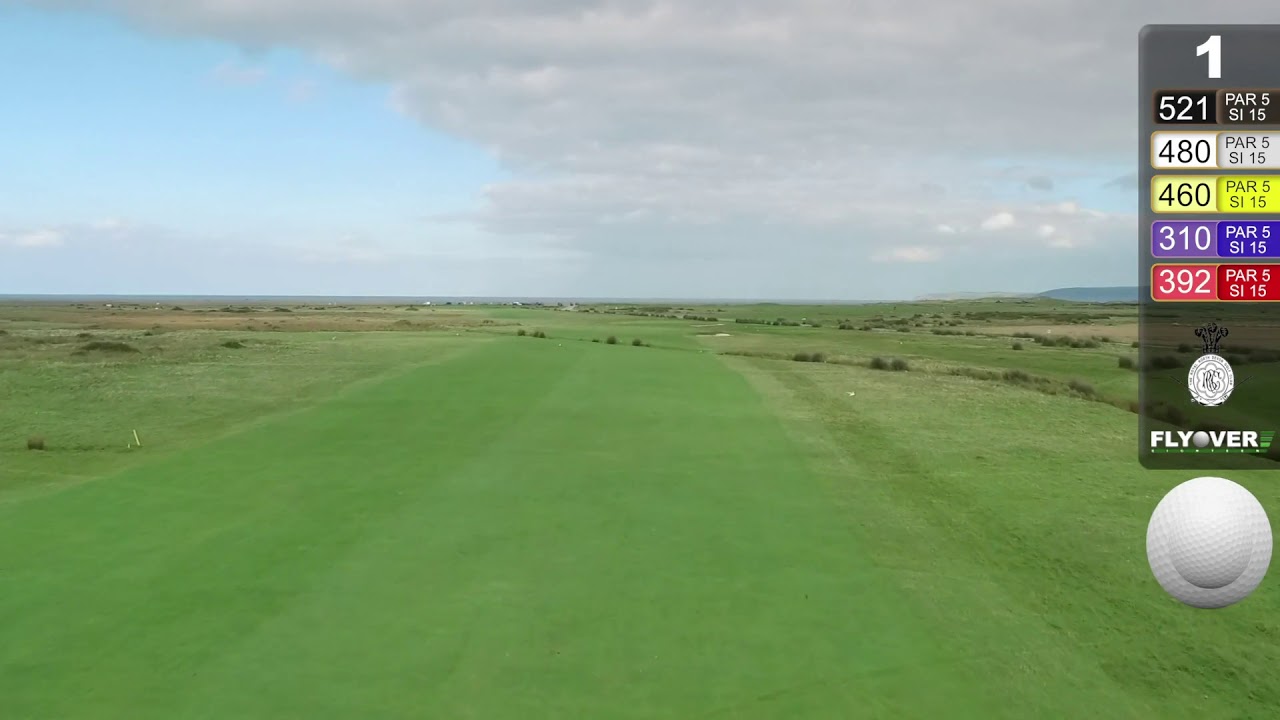 Royal North Devon  Golf  Club Hole 1 YouTube