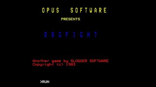Dogfight Review for the Acorn BBC Micro by John Gage Guide