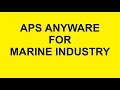 APS AnyWare For Marine Industry: Advanced Capacity Planning and Scheduling Software