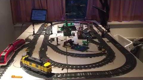 Autonomous Lego Train with Arduino and QT application