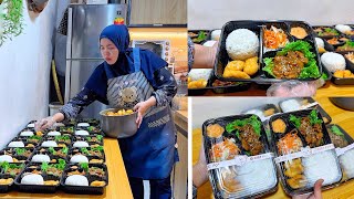 RESEP 40 PORSI PAKET AYAM TERIYAKI 20 RIBUAN ALA HOKBEN‼️#niahermanto #ayamteriyaki #bento 