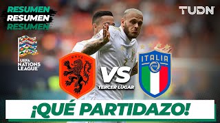 Highlights | Netherlands vs. Italy | UEFA Nations League - 3er Lugar | TUDN