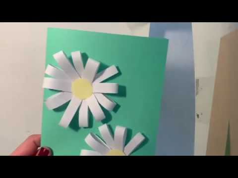 Betere Bloemen knutselen groep 4 - YouTube XW-78