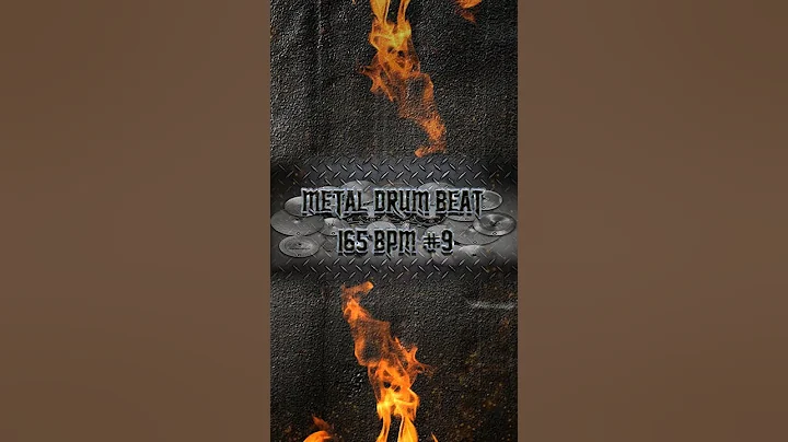 Industrial Metal Drum Beat 165 BPM (HQ,HD)