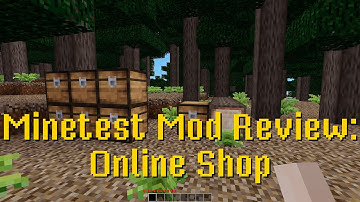 Minetest Mod Review: Online shop