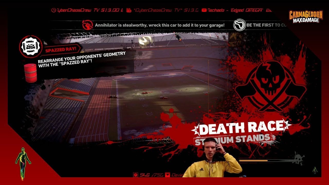 Death Race - Stadium Stands [Carmageddon: Max Damage] [1080p]