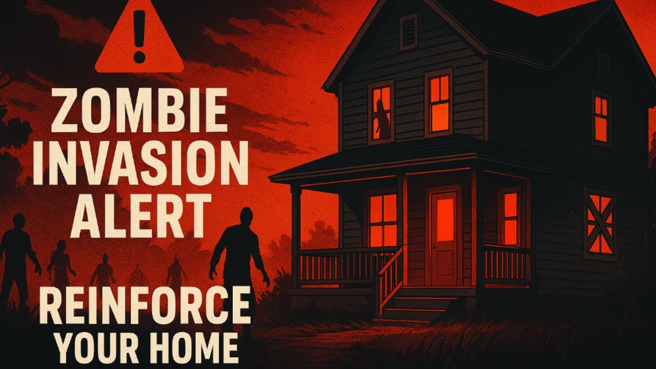Invasion Alert ZOMBIE INVASION ALERT REINFORCE YOUR HOMEa - YouTube