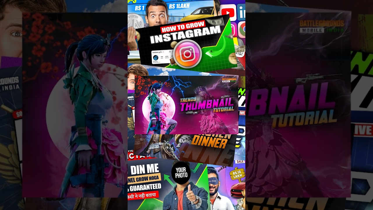 Only 50 Rupee For Your Thumbnail Design Just DM On Insta - span.motions (Pinned In Comment) #youtube