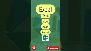 excel trick for data analyst #excel #exceltips #exceltutorial #exceltricks #viralshort #viral #tips