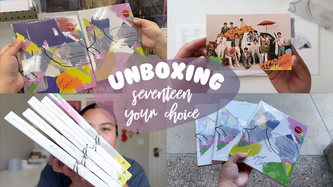 SEVENTEEN 💎 'YOUR CHOICE' TARGET EXCLUSIVE (ALL VERSIONS) | MINI