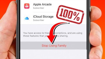 How to Stop Family Sharing on iPhone | iOS 16