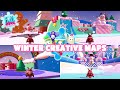 AMAZING Winter Creative Maps | Fall Guys
