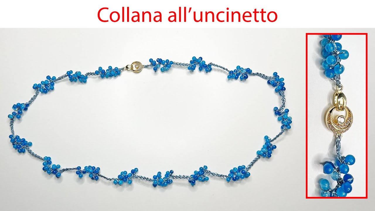Collana numero 54 all'uncinetto