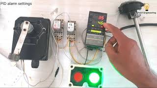 Pid temperature controller Alarm relay wiring & its programming | TAIE FY800 pid