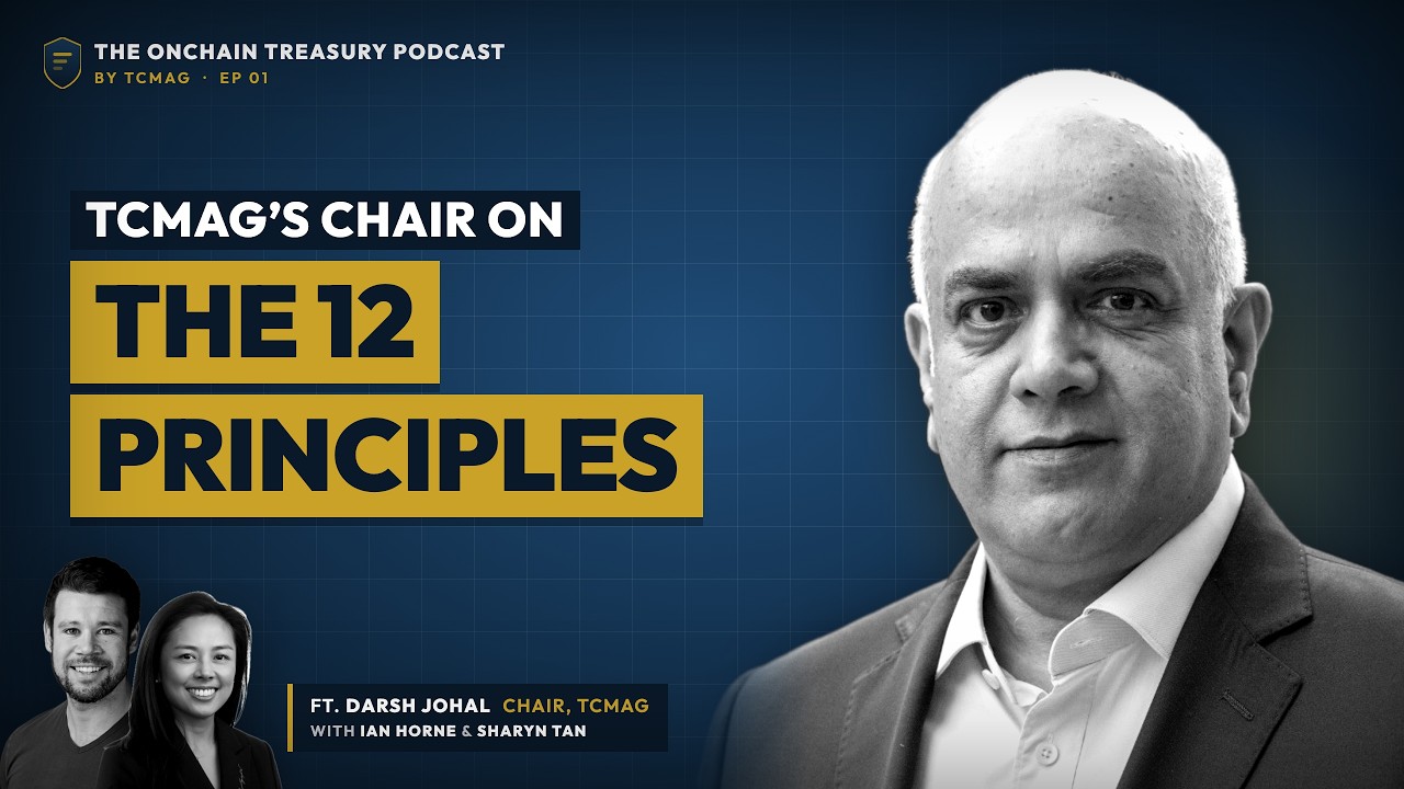 Episode 1: TCMAG and the 12 Principles, with Darsh Johal