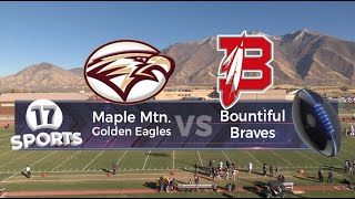 Maple Mtn vs Bountiful Football | Oct 25, 2019
