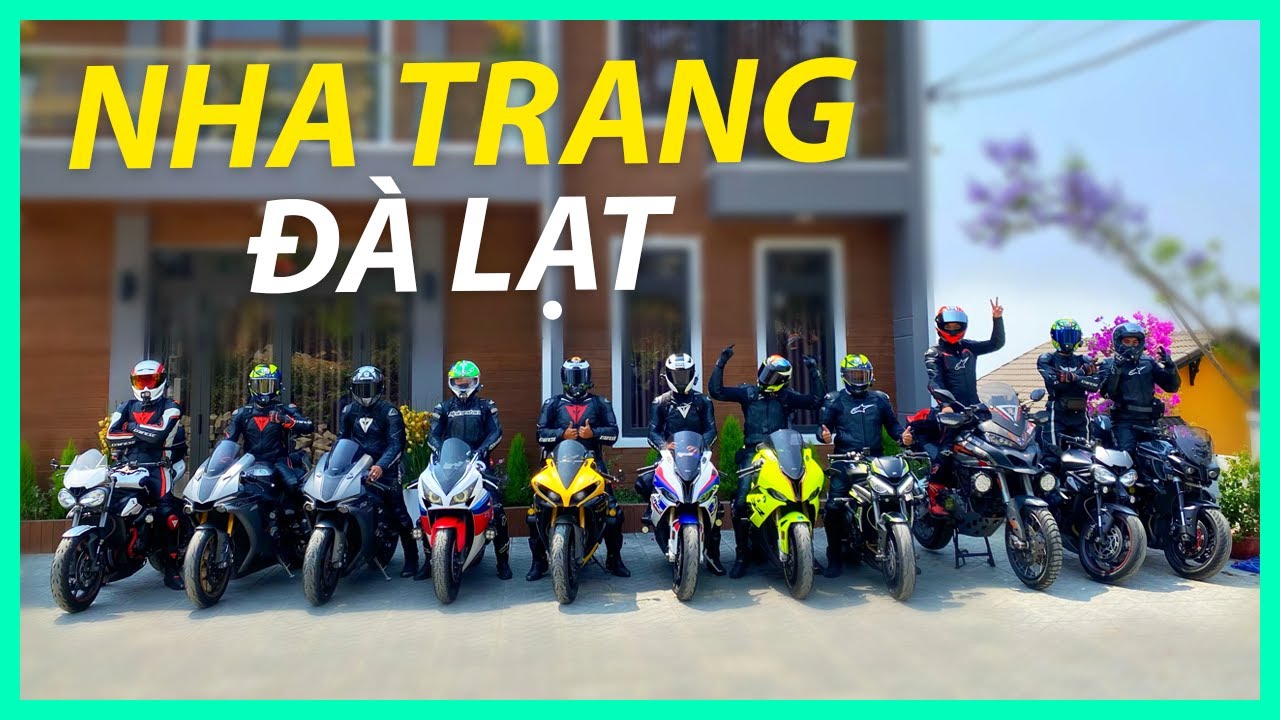 shop đồ phượt nha trang 2022 Phượt Nha Trang - Đà Lạt cực đã cùng dàn mô tô phân khối lớn