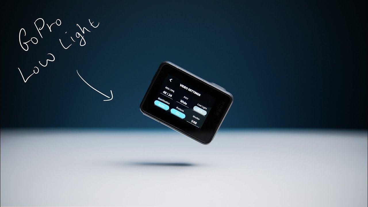 Best GoPro 7/8/9 Low Light Settings! YouTube