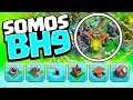 VAMOS FLYING EN LA ALDEA DEL CONSTRUCTOR ¡¡PONEMOS EL BH9!! | Clash of Clans