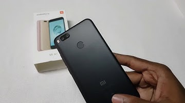 Xiaomi Mi A1 Fingerprint Scanner Setup & Working
