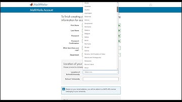 Create a MathWorks Account (Using a MATLAB portal)