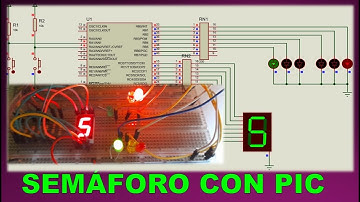Como programar un Semáforo - Programación Pic - Proteus - Pickit 3