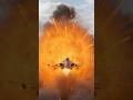 Cinematic Fighter Jet Rises From the Rubble It Just Destroyed! 🔥 #youtubeshorts #iran #israel