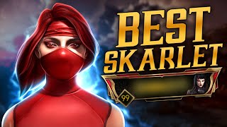 Challenging the BEST SKARLET in Mortal Kombat 11 (Intense Matches)