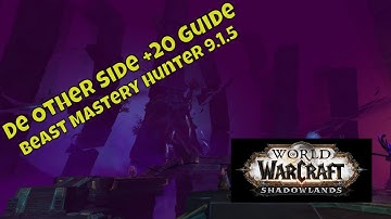 Beast Mastery Hunter POV 9.1.5 Night Fae - Elder Antlers, Guide De Other Side +20 tips and tricks.