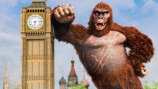 Evolution Of King Kong 2 VS T-Rex: The Best Actions Movie #2024 | HORROR SHORT FILM | SC GAME DG2T