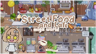 STREET FOOD AND CAFE‼️☕️ | Miga World | Toca Erika