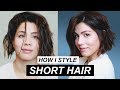How to Style Short Hair | MeganBatoon