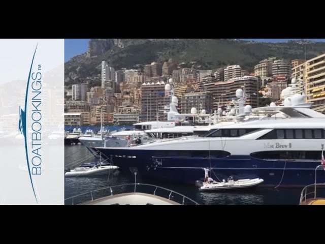 Monaco Grand Prix Yacht Charter