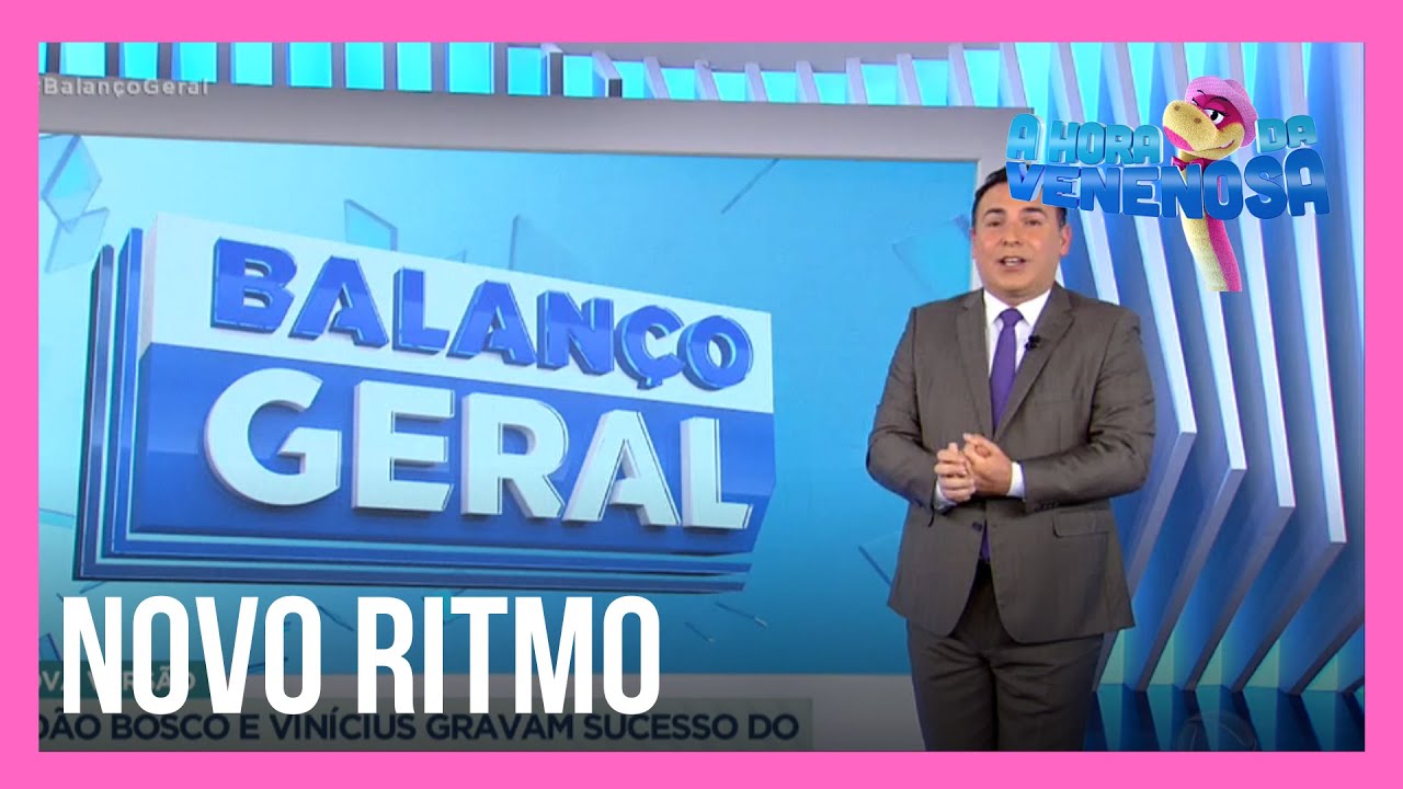 João Bosco & Vinícius gravam sucesso do Balanço Geral SP em novo ritmo