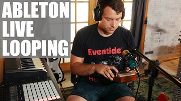 Ableton Live Looping Performance | Kalimba + Valhalla Delay + Stutter