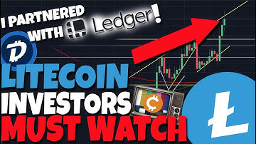 LITECOIN INVESTORS MUST WATCH ASAP!!!! I Officially Partnered With Ledger! (DGB)