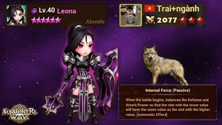 The Invisible Power of Leona - Summoners War The Invisible Power of Leona - Summoners War