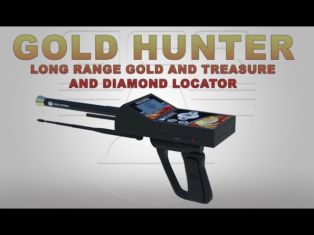 long range metal & gold & treasure detector -  Gold Hunter Device Plus class=