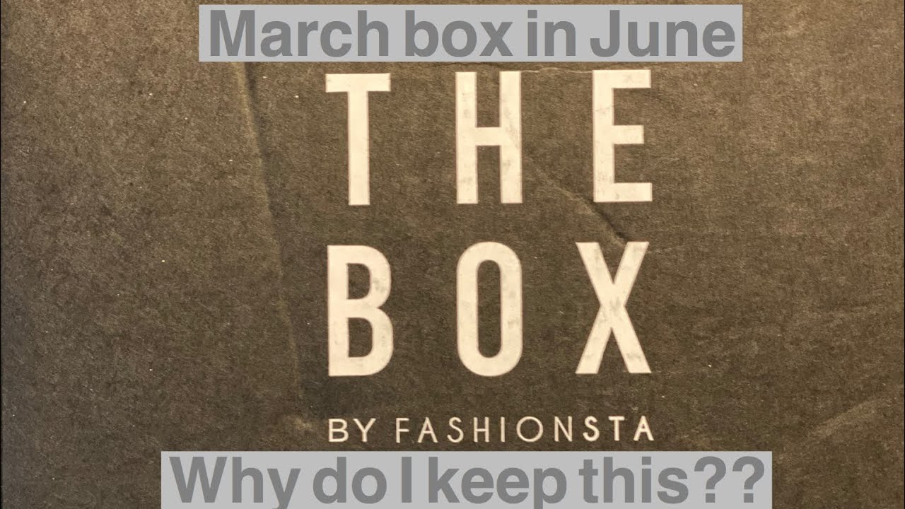 The Box by Fashionsta/ is it March or June??