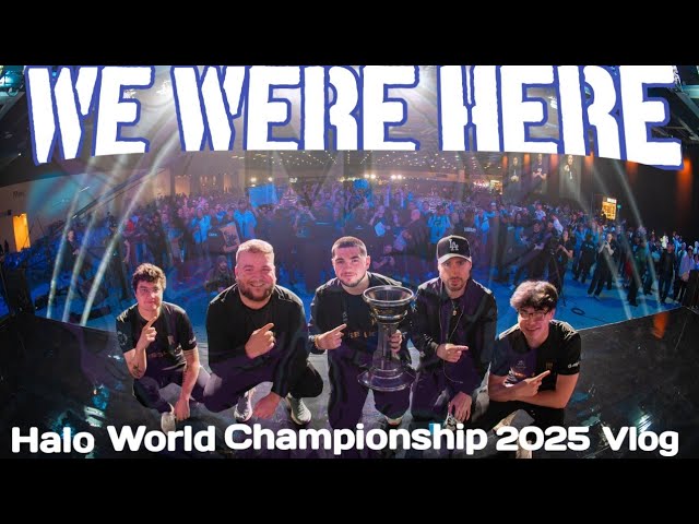 Echoes of the Arena | Lights, LAN, Legacy| Halo World Championship 2025 Mythic Vlog
