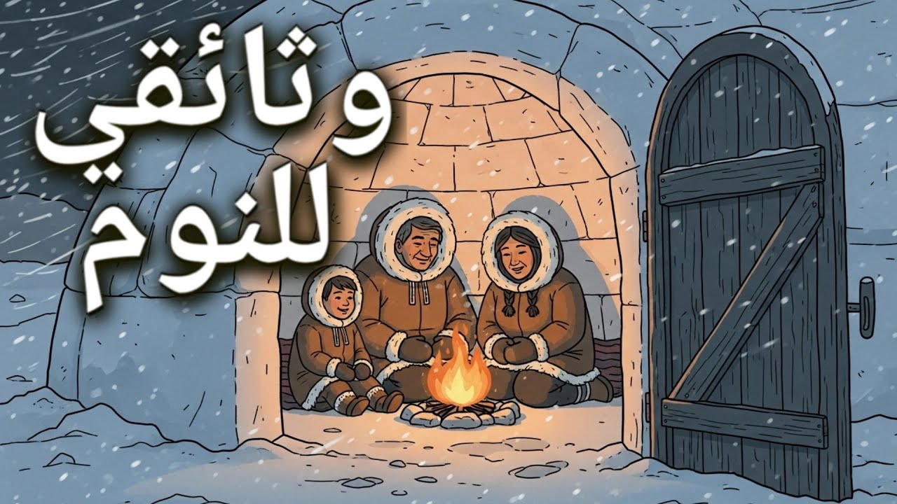 كيف قبائل الاسكيمو يحتمون من البرد القارص | وثائقي هادئ للنوم