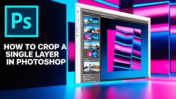 How To Crop a Single Layer in photoshop | Photoshop Tutorial