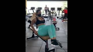 Bollywood actress Nora Fatehi exercise #video #shorts #youtubeshorts #reels