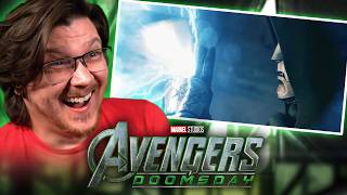 AVENGERS DOOMSDAY OFFICIAL TRAILER REACTION