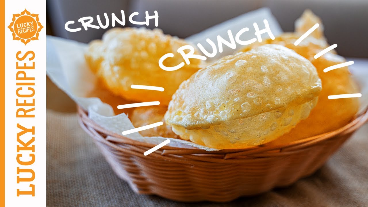 Poori Rezept | Knusperbrot | Indisches Brot selber machen