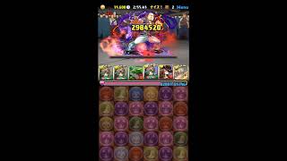 【パズドラ】【201904 クローズコラボ 中崎工場跡 超地獄級 ポチポチ 4スキップ 高速周回】（マルチ）