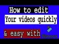 How to edit videos quickly &amp; easily 2019 with filmora [Hindi] [Urdu] #Techurdu