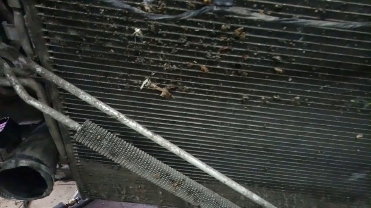 Volvo V70 забит радиатор охлаждения - YouTube