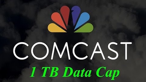 Is 1TB enough data?  (Comcast/Xfinity Data Cap)