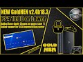New GoldHEN 2.4b18.3 Released for PS4